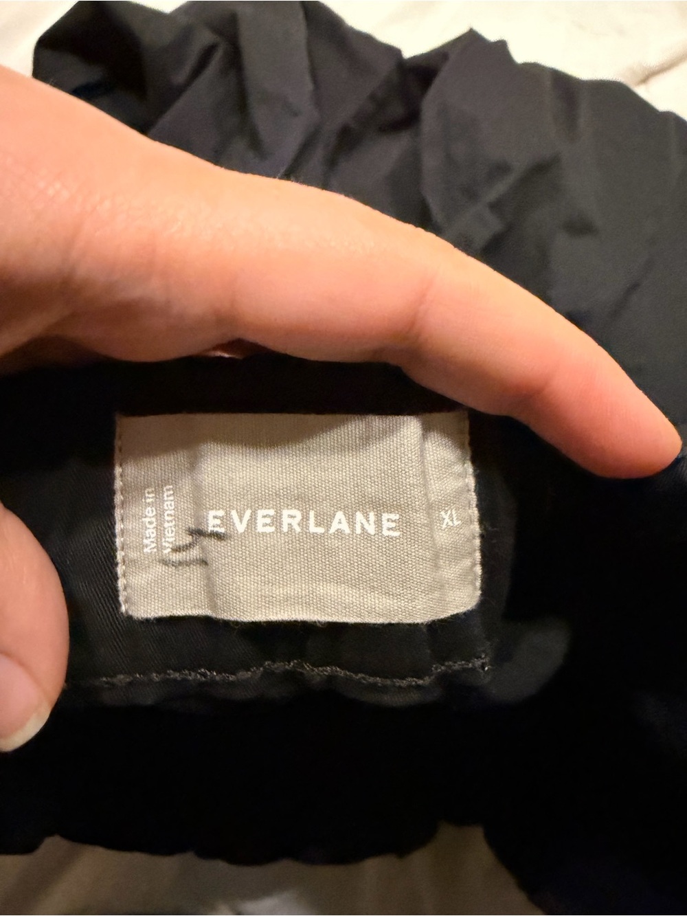 Everlane Wide Leg Pants in Black - Picture 2 of 7